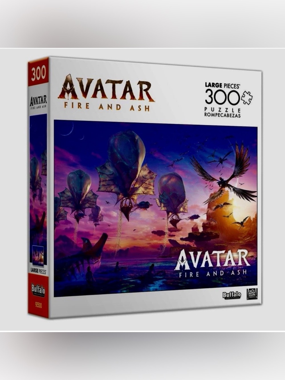 Avatar Fire and Ash 300-Piece Kids Puzzle - Purple Sunset